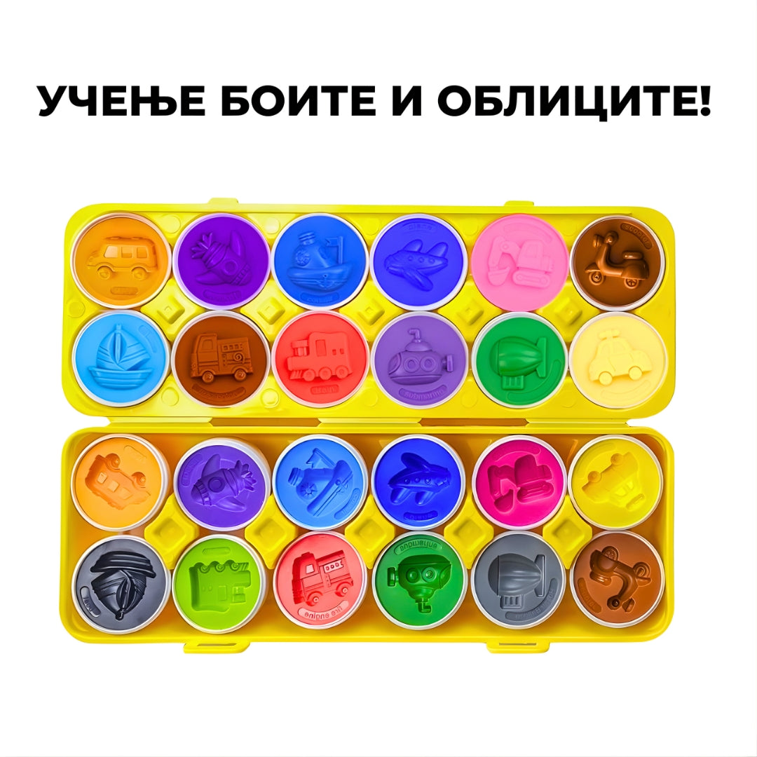 Едукативни Јајца за бебе (12ком)