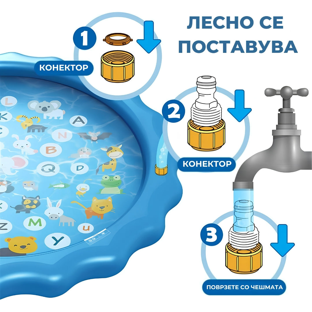 Забавна Водена Фонтана - подлога